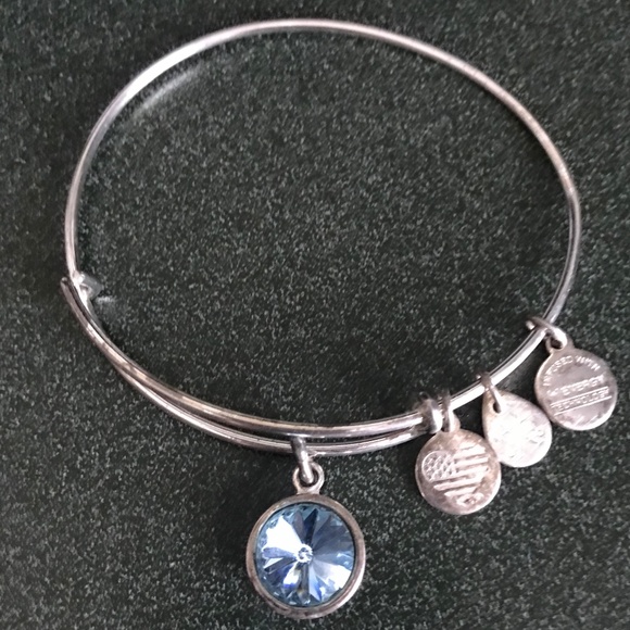 Alex and Ani Silver Expandable Wire Bracelet - Picture 1 of 16